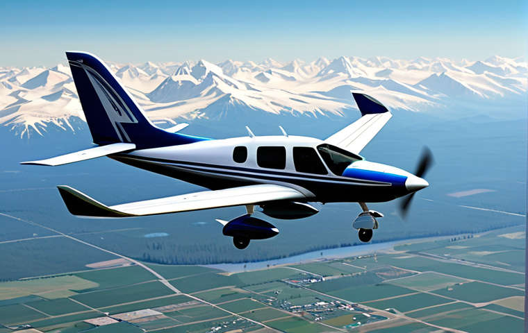 "A modern electric airplane, fully clothed passengers visible through the windows, flying over a Siberian landscape with small towns, appropriate content, safe for work, professional illustration, perfect anatomy, modest design."